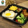 PP Plastic 5 Compartment Disposable Takeaway Lunch Container